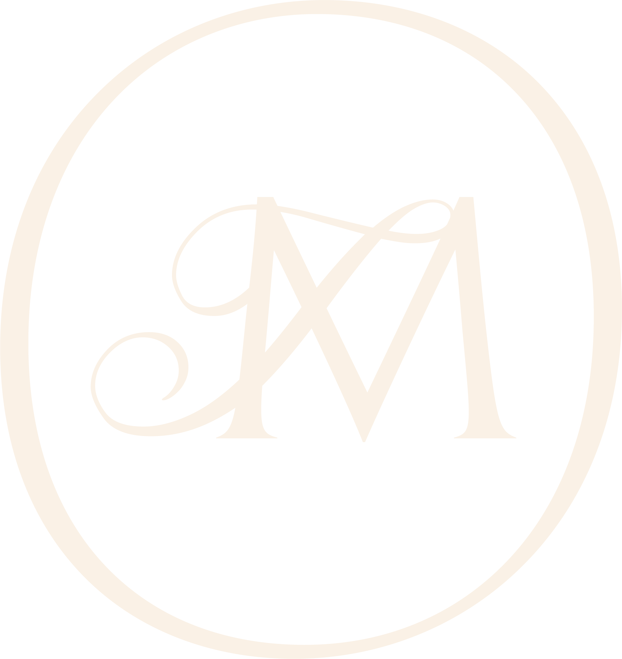 monogram - biege
